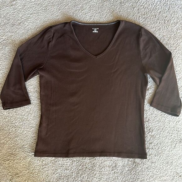 St.John’s Bay Petite Classic Tee! - Picture 9 of 9